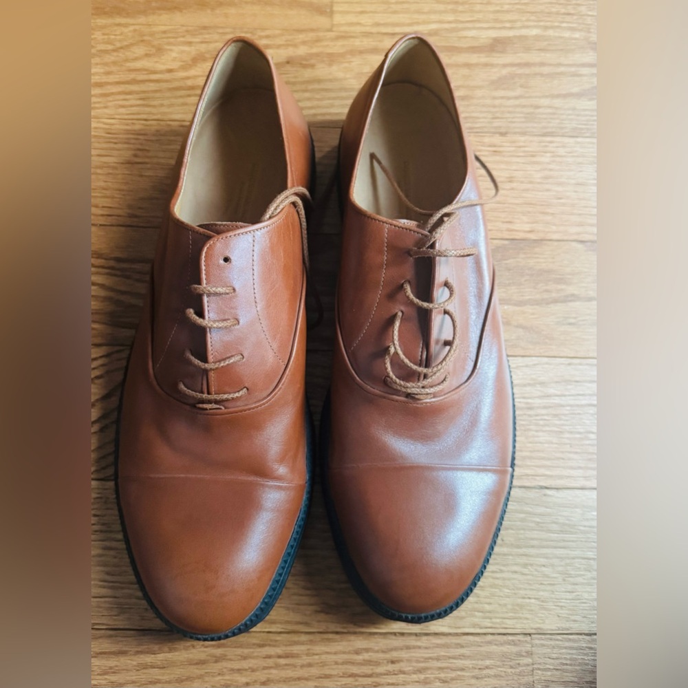 Dries Van Noten Brown Leather derby